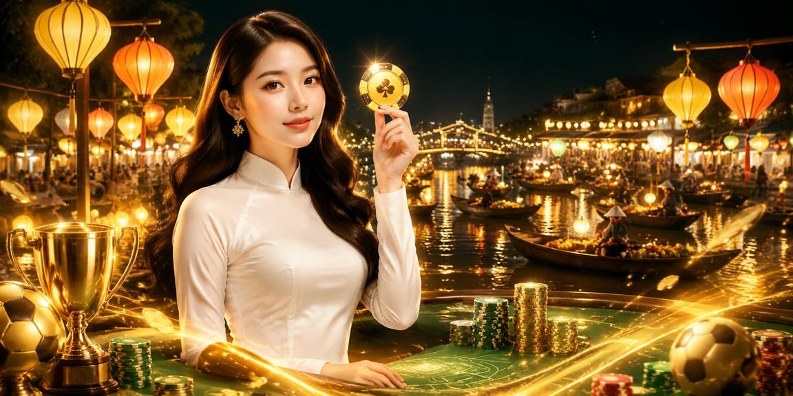 Người chơi tại Hội An trải nghiệm đánh cược qua reno16